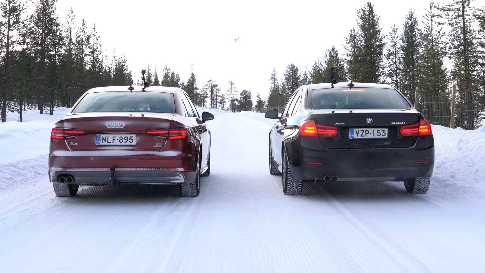 Audi quattro vs. BMW xDrive pe zăpadă un test aprofundat