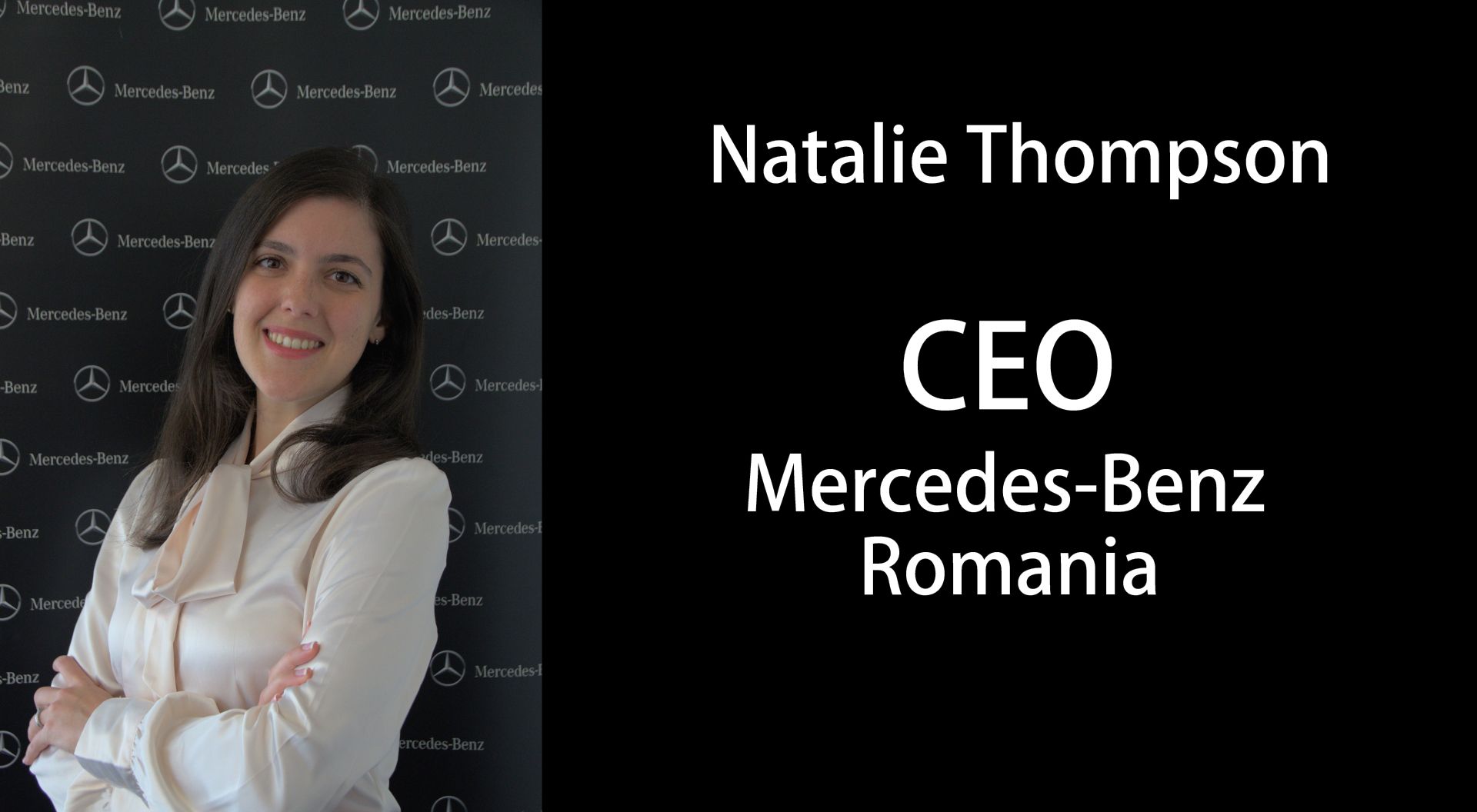 Natalie Thompson va deveni CEO pentru Mercedes-Benz România